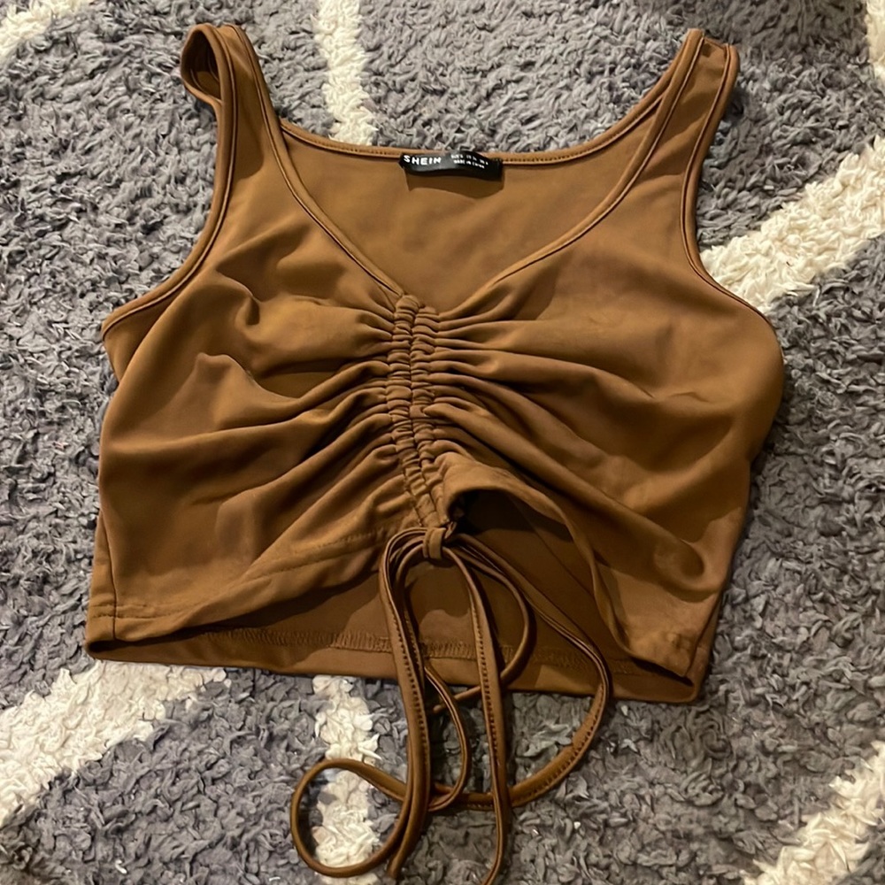 Brown Top! Originally from shein